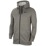 Nike CU6231 M NK TF HD FZ Sweatshirt mens dk grey heather/black 2XL