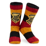 Harry Potter Hogwarts Slipper Socks for Ladies, Women Knitted Fluffy Socks