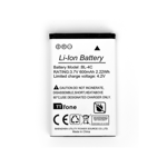 Original Black Battery for TTfone Big Button Mobile Phones, Easy Install