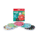 TIMIO Disc Set #2 : 5 disques Audio pour Le Lecteur TIMIO | Apprendre Les Chiffres, 96 comptines Vol. 2, Animaux Marins, Formes, Fruits | 8 Langues incluses | Jouet d'apprentissage de 2 à 6 Ans