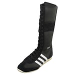 adidas Japan Vh Womens Knee High Trainers in Black White - 5.5 UK