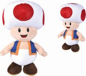 Simba Toys Benelux Simba Super Mario, Toad -pehmo, 40 cm