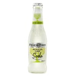 FEVER-TREE MEXICAN LIME SODA 24 X 200ML BOTTLES CARBONATED TONIC WATER