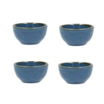 Set of 4 Rose and Tulipani Concerto Small Bowl 11cm - Blue