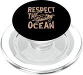 Respecter la tortue de mer PopSockets PopGrip pour MagSafe