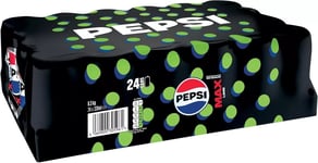 Pepsi Max No Sugar Cola Cans 24 x 330ml