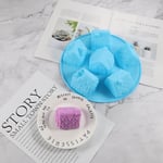 Silicone Cake Mold Non-Stick Cake Pan 6 Cavity Gingerbread House Mold  Candle