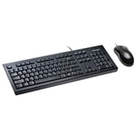 Kensington ValuKeyboard - wired keyboard for PC, Laptop, Computer, notebook. USB Keyboard and Kensington Wired USB 3.0 Mouse - USB Mouse, Scroll Wheel Computer Mouse