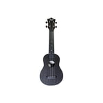 Flight, 4-String Travel Series Soprano Ukulele, Black (TUS-35 BK)