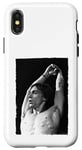 Coque pour iPhone X/XS Iggy Pop Of The Stooges On Stage 1980 par Virginia Turbett