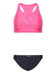 Adidas Performance Big Bars Bikini Rosa