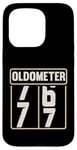 Coque pour iPhone 15 Pro Vintage Legend 77 Years Old Oldometer 76-77 Men Women Bday