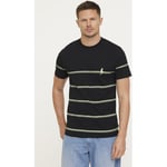 T-shirt Lee Cooper  T-shirt AMARO Black