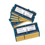 10PCS For Crucial 4GB 2RX8 PC3L-12800S DDR3 1600Mhz 204Pin Laptop Memory RAM @dd