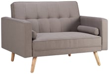 Birlea Ethan Single Fabric Sofa Bed - Grey