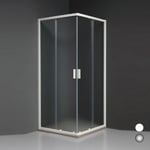 1 X CABINE DE DOUCHE EN CRISTAL KINEDO 87-89 cm Prof. Cro/Vetr. Transp