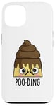 Coque pour iPhone 13 Jeu de mots amusant Poo-ding