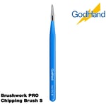 GodHand Brushwork PRO Chipping Brush S Made In Japan # GH-EBRSP-TTS