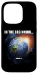 Coque pour iPhone 14 Pro In The Beginning - Genesis 1-2 Creation Bible Verse Graphic