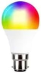 Smart Wi-Fi LED Lightbulb Classic B22 Colour Tuneable White & Colour Changing D