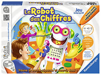 Ravensburger- tiptoi® - Jeu interactif- Le Robot des Chiffres - Jeu éducatif électronique, sans écran - A partir de 4 Ans - Version française - 00739