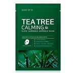 Some By Mi 30 Days Tea Tree Calming Glow Luminous Ampoule Mask - 25 g. Ansiktsmaske Personlig pleie Hudpleie