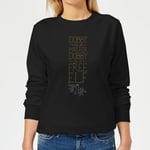 Harry Potter Dobby Is A Free Elf Women's Sweatshirt - Black - XXL