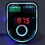 Hot Car Wireless Receiver MP3 USB Music Player & Color Light Fast