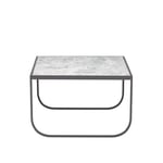 Asplund - Tati Coffee Table 63,5 Low (square) - Sofabord - Grå - Metall/Stein