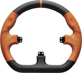 Asetek Simsports Gt Felg - Lukket D, Leder - Oransje