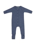 Smallstuff Merino Ull Pysjamas Denim Melange