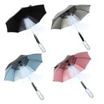 With Spray Fan Parasol Three-In-One Multi-Kinetic Sun Umbrella 8-Bone Spray