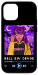 Coque pour iPhone 12/12 Pro Années 90 Rnb Afro Brun Noir Fille Anime Manga Rose Cheveux Musique