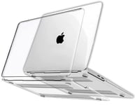 RKINC Coque Compatible avec MacBook Air 15 M3 A3114 M2 A2941 2024 2023, Etui en Plastique Rigide Compatible Con Macbook Air 15, Transparent