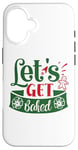 Coque pour iPhone 16 Let's get baked Christmas Baker Funny Christmas Baking Men Women