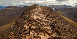 Horizontal panorama Spitsbergen