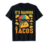 It's Raining Tacos Funny Taco Lovers Kids Girls Boys T-Shirt