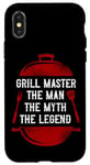 iPhone X/XS BBQ Smoker Grill Master The Man The Myth The Legend Case