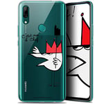 Caseink Coque pour Huawei P Smart Z (6.6) [Licence Officielle Collector Les Shadoks® Design Le Chef - Souple - Ultra Fin ]