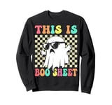 This Is Boo Sheet Halloween Ghost Costumes Men Women Couples Sweatshirt