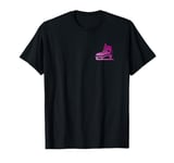 Pink Ice Skates Figures Skating Girls Ice Skating T-Shirt