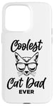 Coque pour iPhone 15 Pro Max Le papa le plus cool des chats