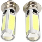 2x 6000K Blanc H6M cob led Moto/ATV Phare Antibrouillard Ampoule PX15d P15D251 - Sjlerst