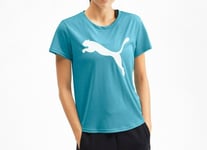 Womens Puma T-Shirt Evostripe Tee 580057-45 UK Small DryCell (A12)