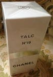 SEALED HUGE 150g RARE CHANEL No 19 PARFUMED TALCUM TALC BODY POWDER DISCONTINUED