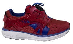 Puma Mens Ftr Disc Lite Core Red Textile Trainers 356953 02 - Size UK 6