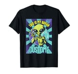 This Is My Human Costume Design Funny Alien Custome T-Shirt