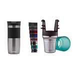 Contigo Mug Isotherme Byron Snapseal, 720ml, Mug de Voyage en Inox Isotherme, Travel Mug, Gobelet Cafe & filtre à thé pour tous les mugs isothermes West Loop, infuseur à thé en