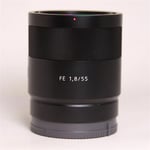 Sony Used FE 55mm f/1.8 ZA Zeiss Sonnar T* Lens