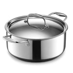 HexClad Gryte med stållokk "Dutch Oven" 4.7L  Non-Stick